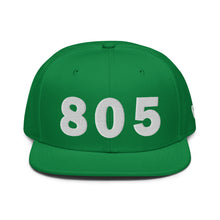 Load image into Gallery viewer, 805 Area Code Snapback Hat