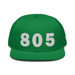 805 Area Code Snapback Hat