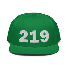 Load image into Gallery viewer, 219 Area Code Snapback Hat