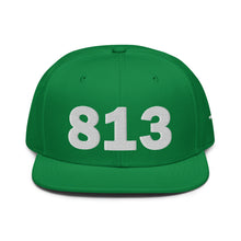 Load image into Gallery viewer, 813 Area Code Snapback Hat