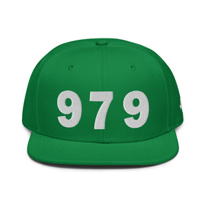 979 Area Code Snapback Hat