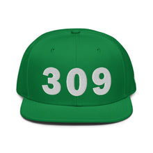 Load image into Gallery viewer, 309 Area Code Snapback Hat