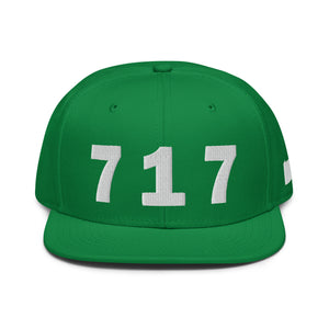 717 Area Code Snapback Hat