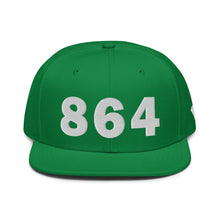 Load image into Gallery viewer, 864 Area Code Snapback Hat