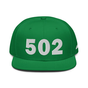 502 Area Code Snapback Hat