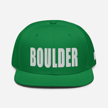 Load image into Gallery viewer, Boulder Colorado Snapback Hat