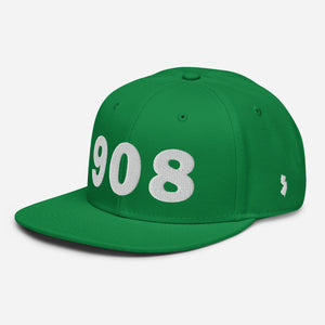 908 Area Code Snapback Hat