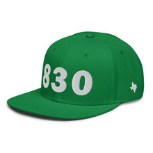 Load image into Gallery viewer, 830 Area Code Snapback Hat