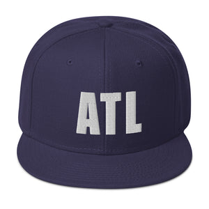 Atlanta Georgia Snapback Hat (Otto)