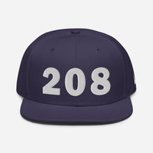 Load image into Gallery viewer, 208 Area Code Snapback Hat