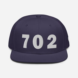 702 Area Code Snapback Hat