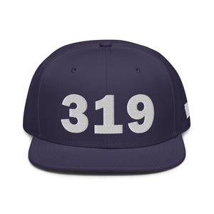 319 Area Code Snapback Hat