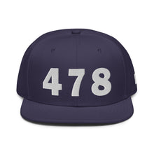 Load image into Gallery viewer, 478 Area Code Snapback Hat