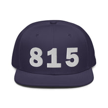 Load image into Gallery viewer, 815 Area Code Snapback Hat