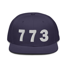 Load image into Gallery viewer, 773 Area Code Snapback Hat