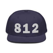 Load image into Gallery viewer, 812 Area Code Snapback Hat