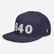 Load image into Gallery viewer, 640 Area Code Snapback Hat