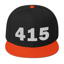 Load image into Gallery viewer, 415 Area Code Snapback Hat