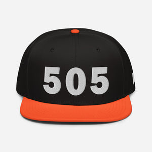 505 Area Code Snapback Hat