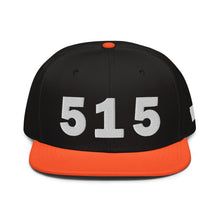 Load image into Gallery viewer, 515 Area Code Snapback Hat