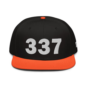 337 Area Code Snapback Hat