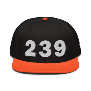 239 Area Code Snapback Hat