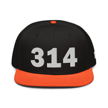 Load image into Gallery viewer, 314 Area Code Snapback Hat