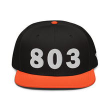 Load image into Gallery viewer, 803 Area Code Snapback Hat