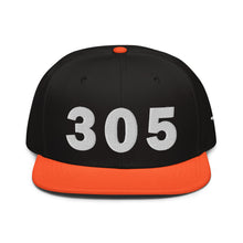 Load image into Gallery viewer, 305 Area Code Snapback Hat