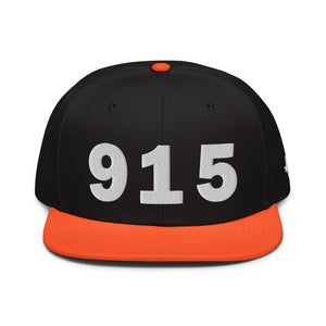 915 Area Code Snapback Hat