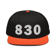 Load image into Gallery viewer, 830 Area Code Snapback Hat