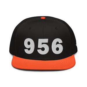 956 Area Code Snapback Hat