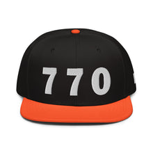 Load image into Gallery viewer, 770 Area Code Snapback Hat