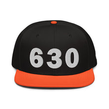 Load image into Gallery viewer, 630 Area Code Snapback Hat