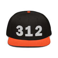 Load image into Gallery viewer, 312 Area Code Snapback Hat