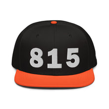 Load image into Gallery viewer, 815 Area Code Snapback Hat