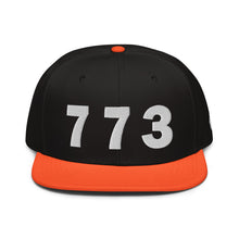 Load image into Gallery viewer, 773 Area Code Snapback Hat