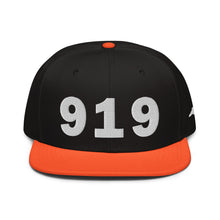 Load image into Gallery viewer, 919 Area Code Snapback Hat