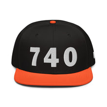 Load image into Gallery viewer, 740 Area Code Snapback Hat