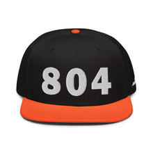 Load image into Gallery viewer, 804 Area Code Snapback Hat