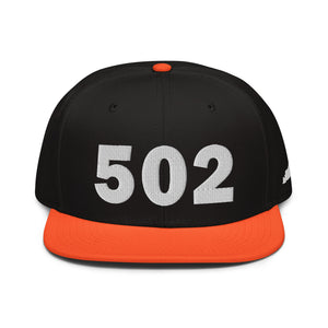 502 Area Code Snapback Hat