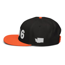 Load image into Gallery viewer, 206 Area Code Snapback Hat