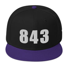 Load image into Gallery viewer, 843 Area Code Snapback Hat