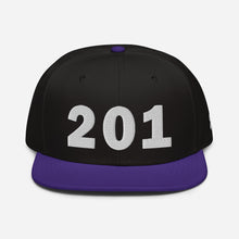 Load image into Gallery viewer, 201 Area Code Snapback Hat