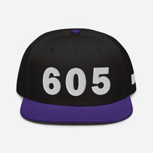 Load image into Gallery viewer, 605 Area Code Snapback Hat