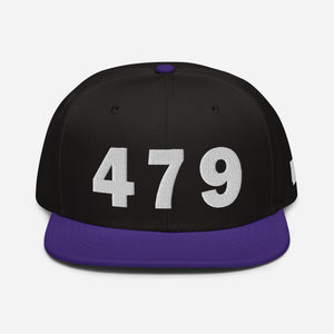 479 Area Code Snapback Hat