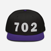 Load image into Gallery viewer, 702 Area Code Snapback Hat