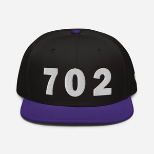 702 Area Code Snapback Hat