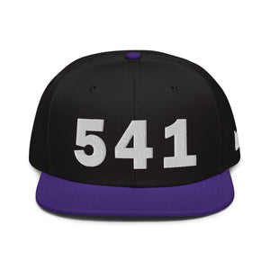 541 Area Code Snapback Hat