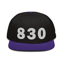 Load image into Gallery viewer, 830 Area Code Snapback Hat